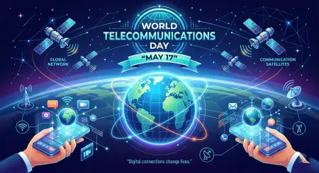 World Telecommunications Day 2026 Telecom Innovation Wallpaper - Free World Telecommunications Day Download