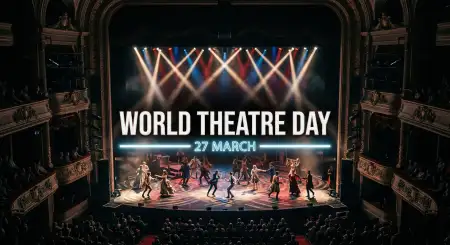 World Theatre Day Digital Marketing Post - Free World Theatre Day Download