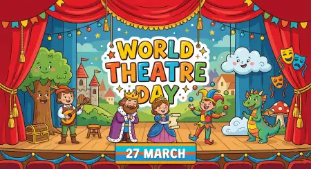 World Theatre Day Poster For School - Free World Theatre Day Download