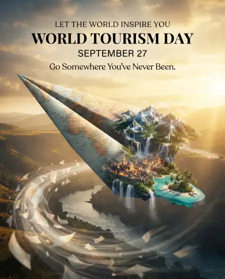 world tourism day 2026 banner - World Tourism Day 2026 Messages