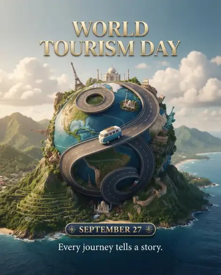 world tourism day 2026 poster