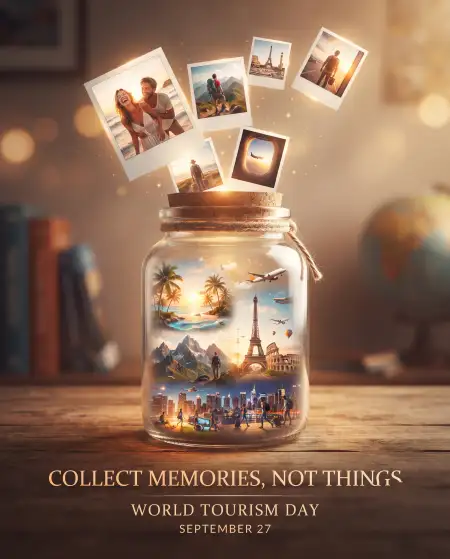 world tourism day beautiful travel image 2026 - World Tourism Day 2026 Messages