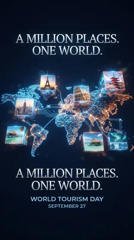 world tourism day facebook post 2026 - World Tourism Day 2026 Messages