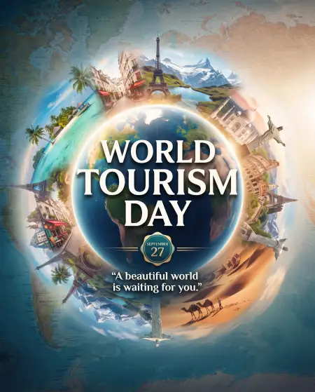 world tourism day logo png 2026 - World Tourism Day 2026 Messages