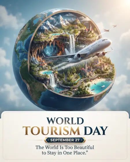 world tourism day modern poster design 2026 - World Maritime Day 2026 Poster Design