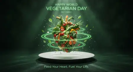 world vegetarian day 2026 background - World Vegetarian Day 2026