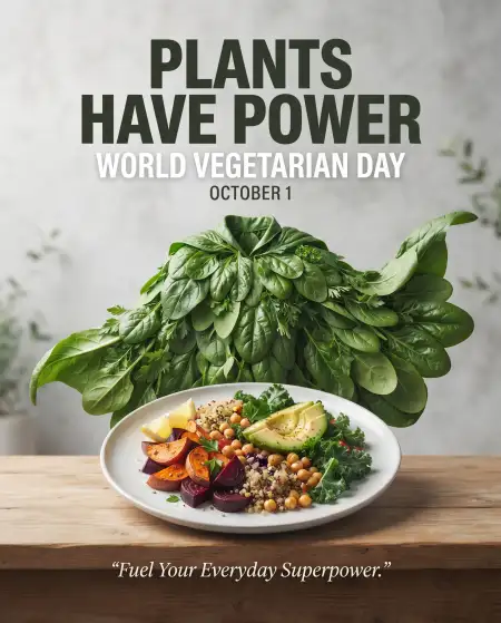 world vegetarian day 2026 plant based food - World Vegetarian Day 2026