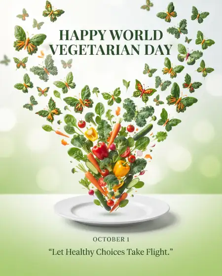 world vegetarian day 2026 png free download - World Vegetarian Day 2026