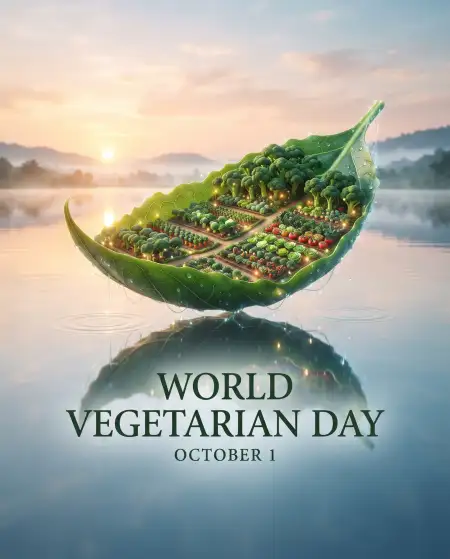 world vegetarian day 2026 text png - World Vegetarian Day 2026