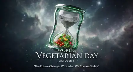 world vegetarian day 2026 vector