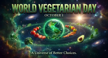 world vegetarian day october 1 2026 images free download