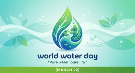 World Water Day Logo Png 2026 - Free World Water Day Download