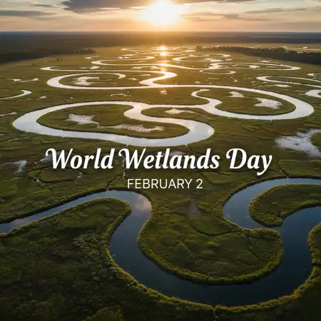 Free World Wetlands Day 2026 Background Download