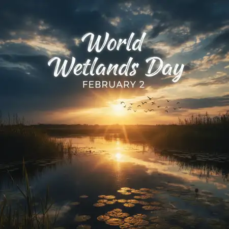 Free World Wetlands Day Presentation Background Download