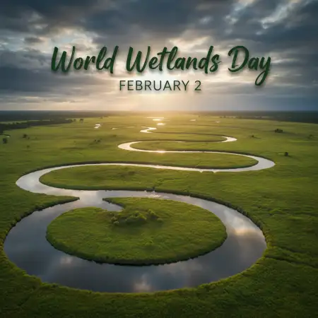 Free World Wetlands Day Quiz Background Download