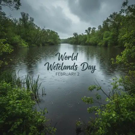 world wetlands day social media post
