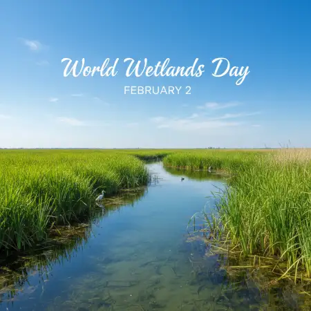 Free World Wetlands Day Theme 2026 Background Download
