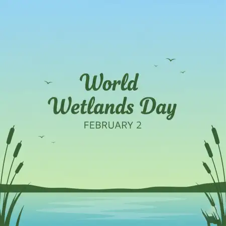 Free World Wetlands Day Theme Background Download