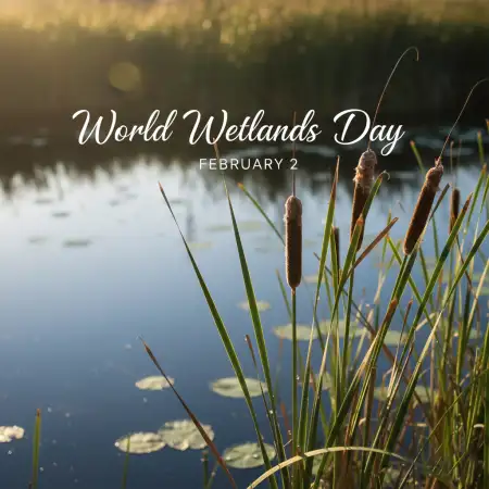 Free World Wetlands Day Water Conservation Background Download
