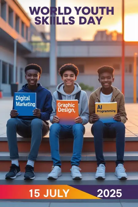 World Youth Skills Day 2025 Image Download - Free World Youth Skills Day Download