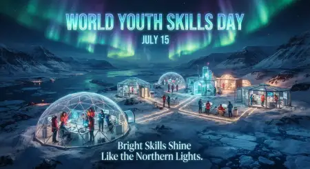World Youth Skills Day 2026 Online Banner - Free World Youth Skills Day 2026 Banner Download
