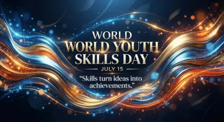 Free World Youth Skills Day 2026 Poster Design Image Download