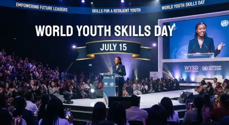 World Youth Skills Day 2026 Premium Png Download - Free World Youth Skills Day 2026 Download