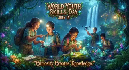 World Youth Skills Day 2026 University Banner - Free World Youth Skills Day 2026 Banner Download