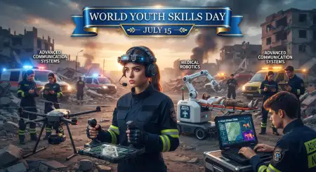 World Youth Skills Day 2026 Web Banner - Free World Youth Skills Day 2026 Download