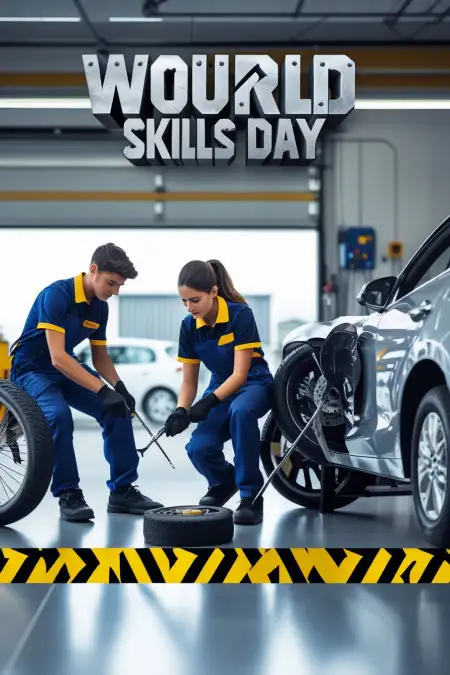 World Youth Skills Day Flyer Design Png - Free World Youth Skills Day Download