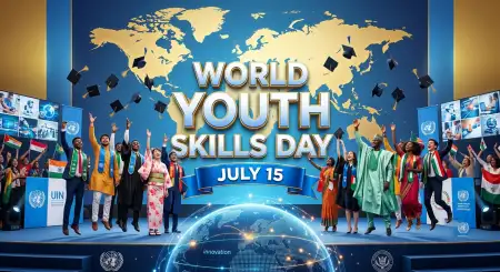 World Youth Skills Day Icon Png - Free World Youth Skills Day 2026 Download
