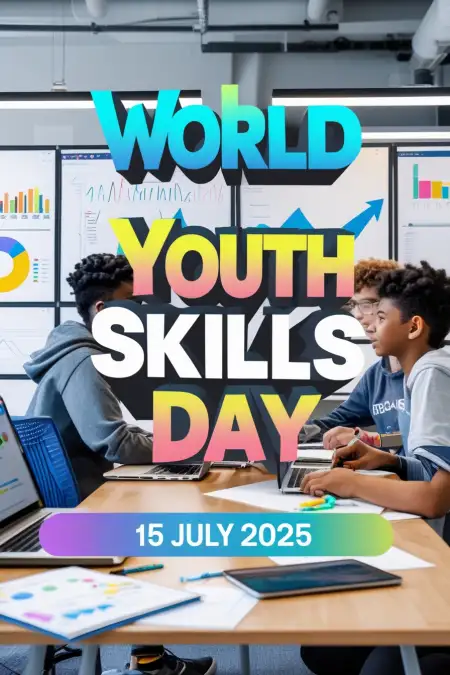 World Youth Skills Day Poster For School Project - Free World Youth Skills Day Download