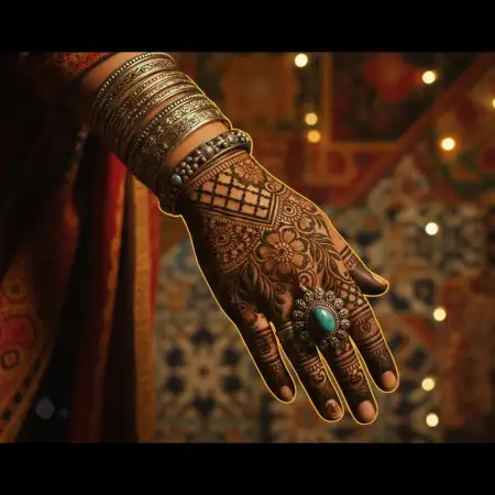 Wrist Mehndi Design New Pattern - Free New Mehndi Design Download