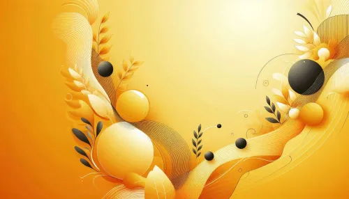 yellow orange background for brochure design with ample text space