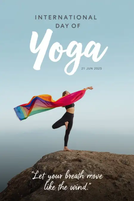 Yoga Day Celebration In New York AI Illustration - Free Nternational Day Of Yoga 2025 Download