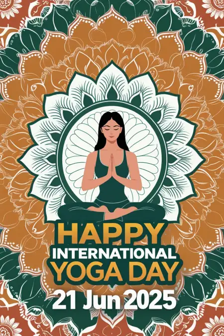 Yoga Day Transparent Wishes Image Free - Free Yoga Day Wishes Image Download