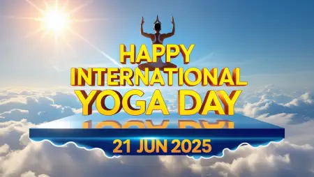 Yoga Day Wishes Image In Hindi Free - Free Yoga Day Wishes Image Download