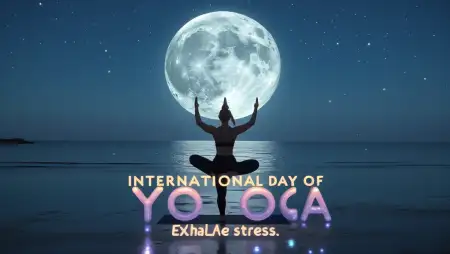 Yoga For All Generations Digital Art 2025 - Free Nternational Day Of Yoga 2025 Download