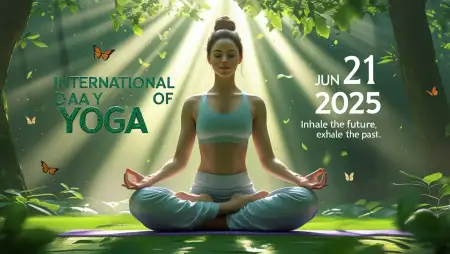 Yoga With Nature AI Background Image Ideas - Free Nature Background Download