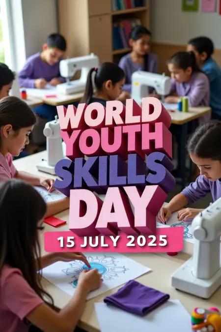 Youth Empowerment Image For Schools - Free World Youth Skills Day Download