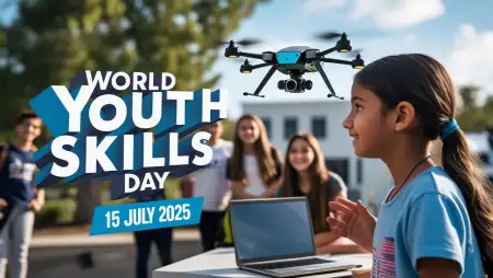 Youth Skills Day Banner Free Download - Free World Youth Skills Day Download