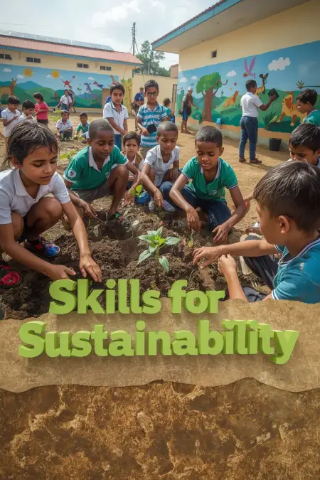 Youth Skills Day Brochure Design Image - Free World Youth Skills Day Download