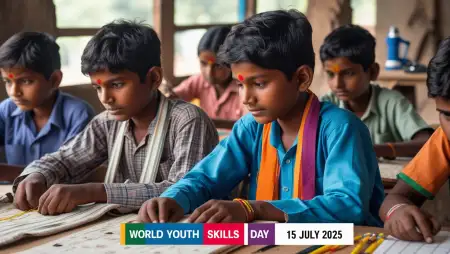 Youth Skills Day Drawing For Students - Free World Youth Skills Day Download