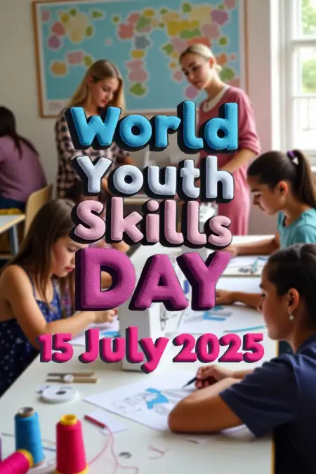 Youth Skills Day Instagram Post Template - Free World Youth Skills Day Download