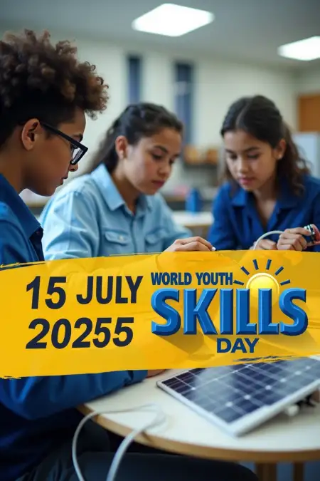 Youth Skills Day Whatsapp Image Free - Free World Youth Skills Day Download