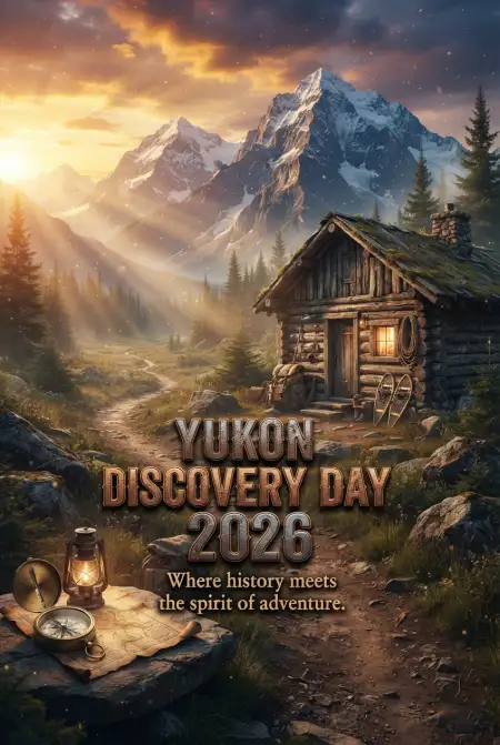 Yukon Discovery Day Banner - Free Discovery Day 2026 Download