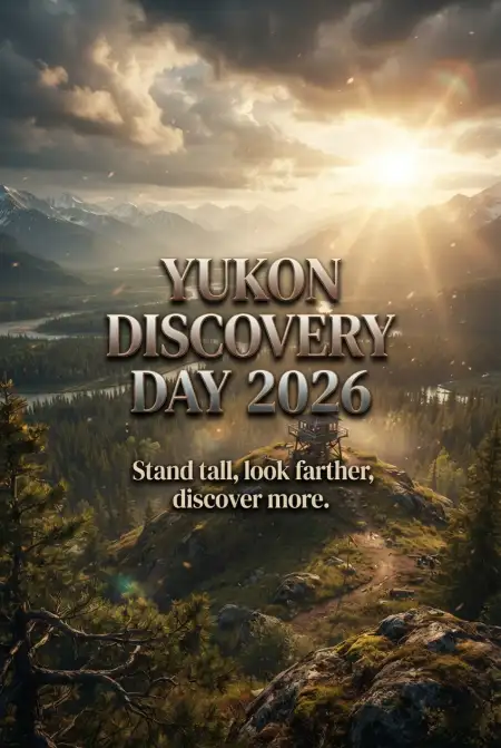 Yukon Discovery Day Poster 2026 - Free Discovery Day 2026 Download