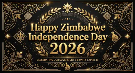 Free Zimbabwe Independence Day 2026 Custom Greeting Ideas Image Download