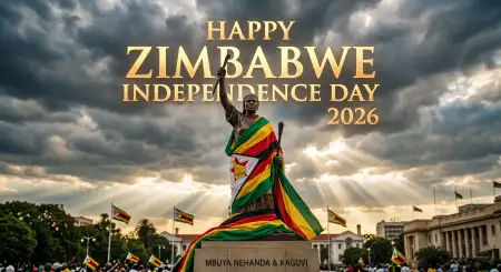 Free Zimbabwe Independence Day 2026 Digital Poster Hd Image Download
