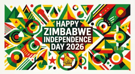 zimbabwe independence day 2026 vector design free
